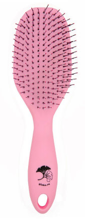 Парикмахерская щетка I LOVE MY HAIR 1502 розовая глянцевая L