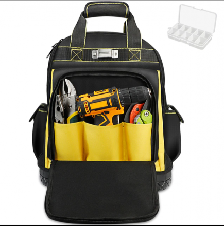 Рюкзак для инструментов ENJEY POWERPACK 38х20х43 см. с пластиковым дном 